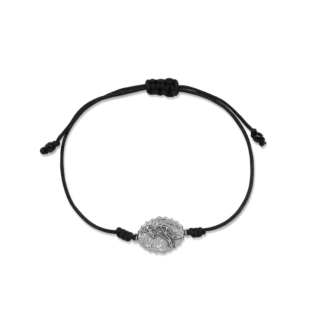 Kangaroo Rise Up Life Sterling Silver Bracelet | Gelang Tali 925 Sterling Silver