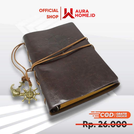 

Buku Catatan Binder Kulit Retro Pirate / Buku Catatan Diary Diari Harian Agenda Planer Jurnal Jadwal Materi Notebook Binder Kuliah Belajar Bulanan Keuangan Jualan Menabung Orderan Pengeluaran Pemasukan Mini Kecil Aesthetic Estetik Tebal Cover Kulit Murah