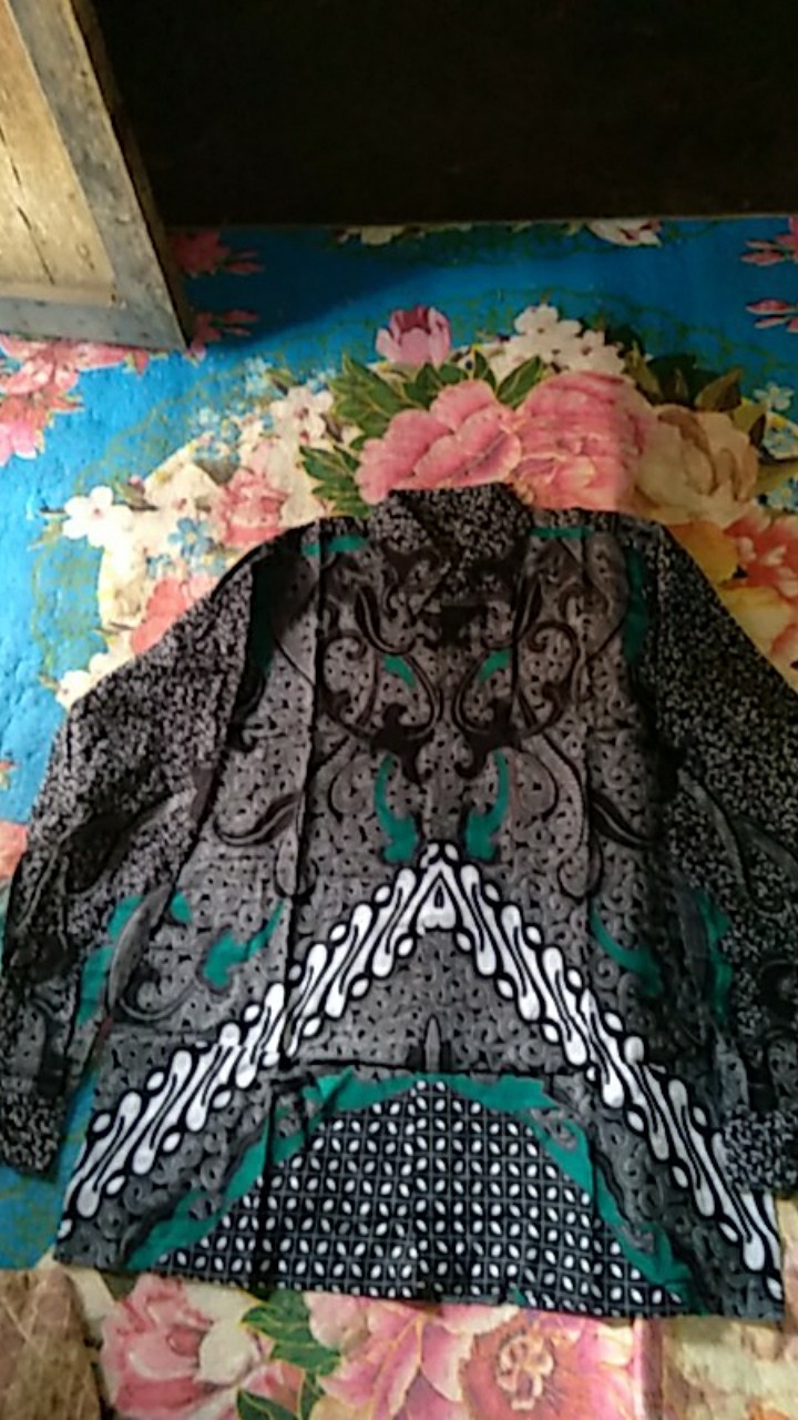 New April Distro Batik Pria Bordir Sogan Hrb026 Balikkan Notoarto Batik Ipnu-ippnu Hem Pria Bel