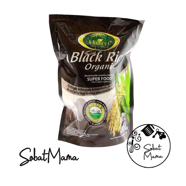 

Beras hotel black organic 800gr