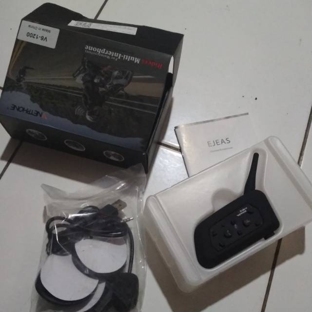 Interkom Helm Bluetooth Vnet V6