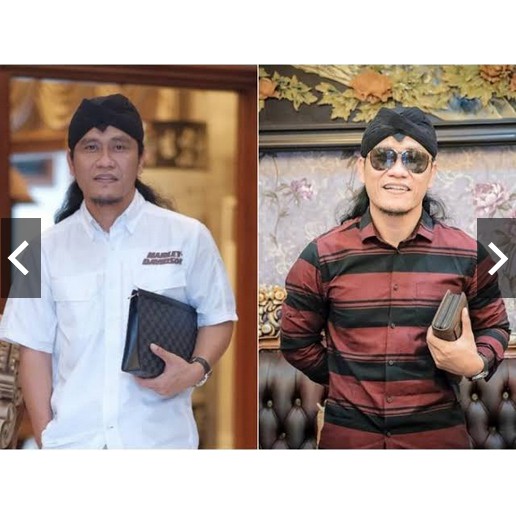 Blangkon Gus Miftah Blangkon Jogja Hitam Sliwir belangkon ekor