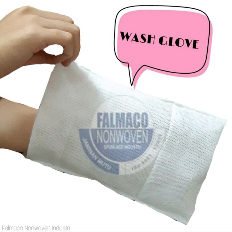 FALMED WASH GLOVE 8'S | WASLAP MANDI | KANTUNG SEKA DEWASA | LAP. SEKA | WET WIPES | TISSUE BASAH