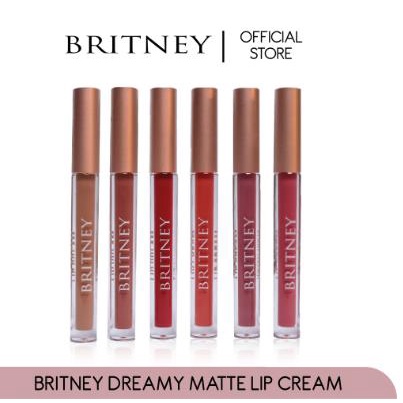 ^ KYRA ^ Purbasari Britney Lip Cream Matte Dreamy Lipcream Lipstik Tahan Lama