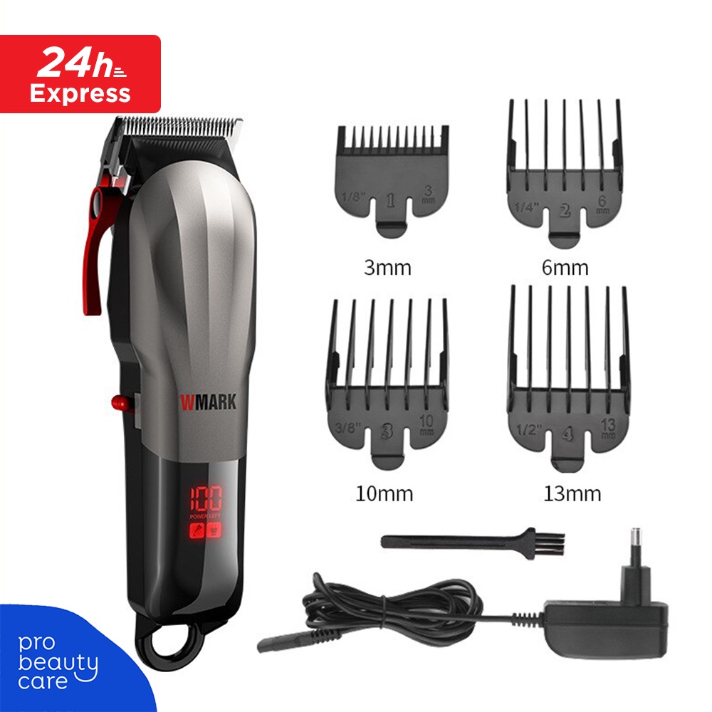 Wmark - NG 115 Alat Cukur Rambut - Professional Rechargeable Hair Clipper Magic Taper