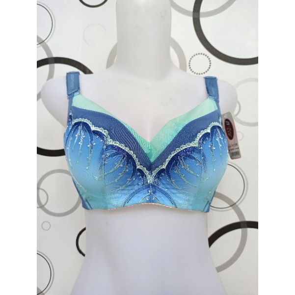 Bra kawat busa tebal brokat import Bh push up