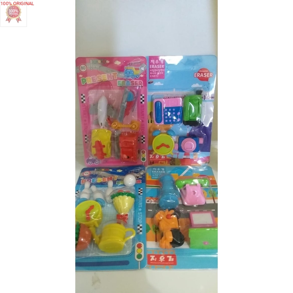 

SET PENGHAPUS KARAKTER - IMPORT ERASER EDUKASI TOYS
