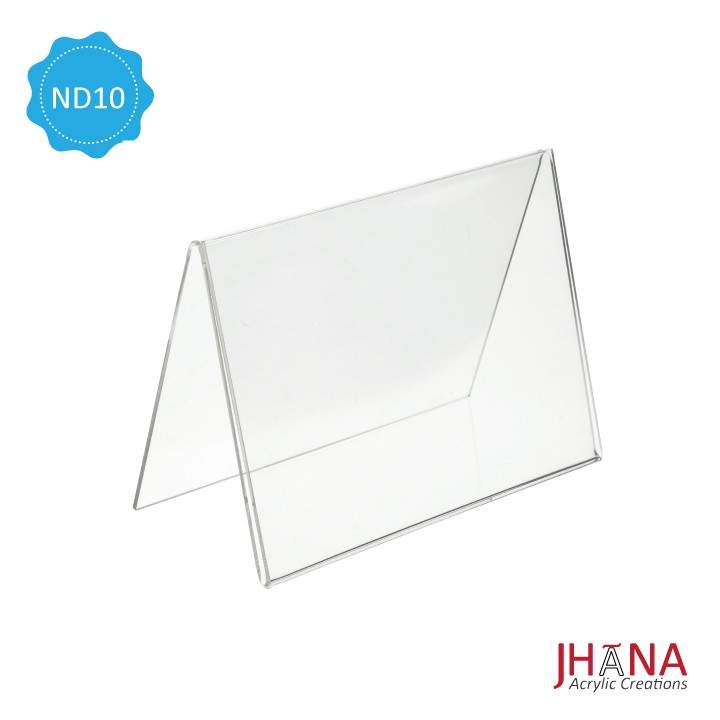 

OBRAL Akrilik Name Desk / Akrilik ND10A5L / Acrylic Sign / Desk Label