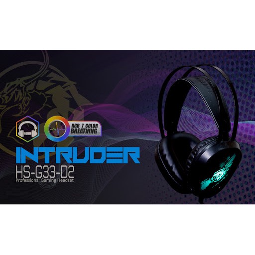 Headset Gaming Imperion HS-G33-D1/d2 INTRUDER rgb - Imperion g33