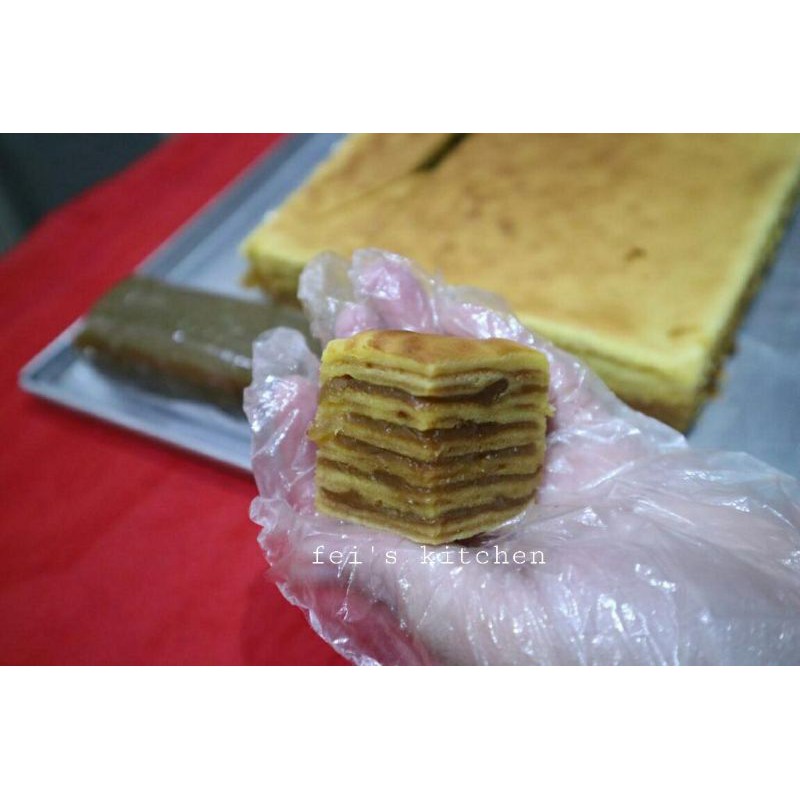 

lapis legit lempok durian / dodol durian