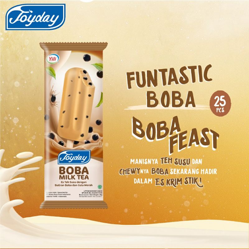 Joyday ice cream Boba Feast / es krim Joyday