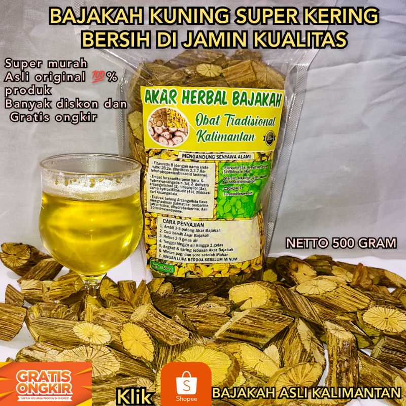 

Bajakah kuning 500gram