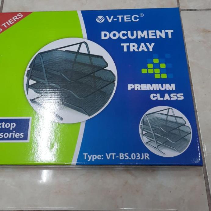 

Flash Sale - Tray Besi Susun 3 V-Tec / Rak Surat Besi 3 Susun / Tray 3 Susun Jaring Besi ..