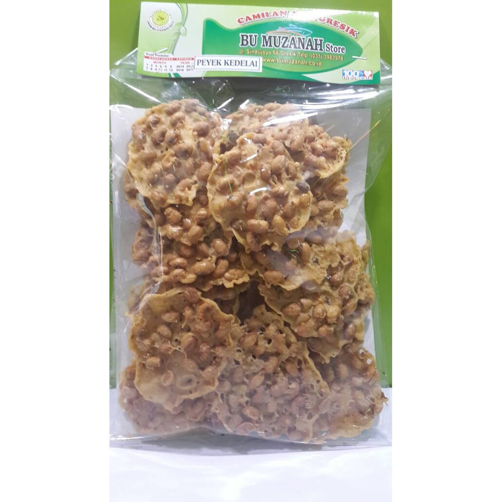 

peyek kacang kedelei
