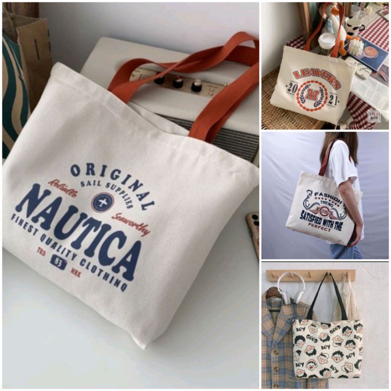 TAS TOTEBAG BIG Varian sablon [C7]