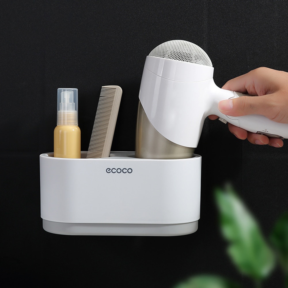 ECOCO Rak Holder Hair Dryer with 1 Storage Cup