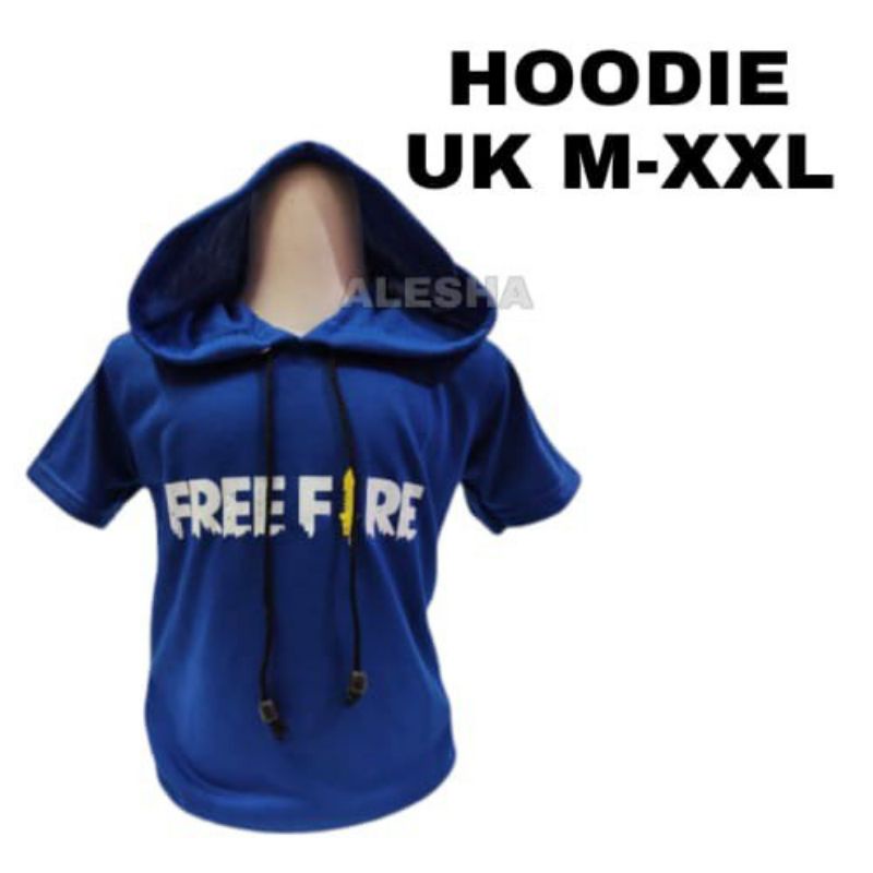 BAJU ANAK USIA 2-10 TAHUN KARAKTER FREE FIRE WAISTBAG DAN TOPI