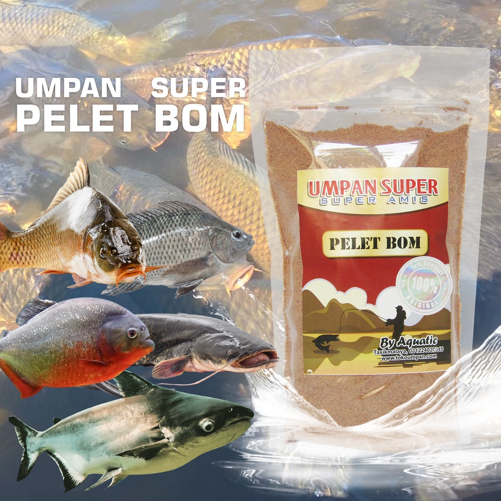 Pengumpul Ikan Mas Nila Bawal Lele Patin Pelet Bom Lapak TSM Product 3x Lebih Cepat Mengumpulkan