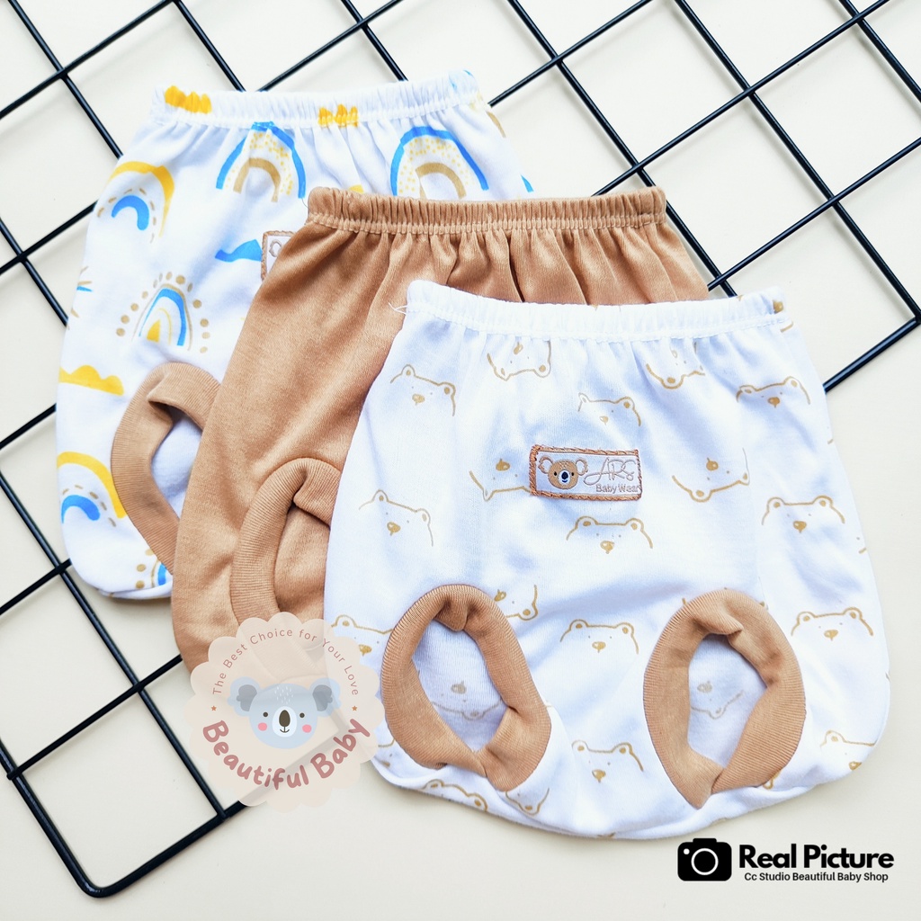 Baby.ou - 3 Stel Setelan Baju Bayi Baru Lahir Tangan Kutung Celana Pop Usia 0 sd 3 Bulan Motif MOCCA SERIES - Setelan Baju Bayi Newborn Abu - Celana Pop Bayi - Celana Kacamata Bayi - Baju Bayi Kekinian / Baju Bayi Lucu / Baju Bayi Murah