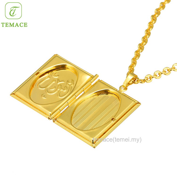 Kalung Titanium Rantai Double Gold Anti Karat untuk Wanita &amp; Pria Dm 4 mm [Toko.Cantik7]