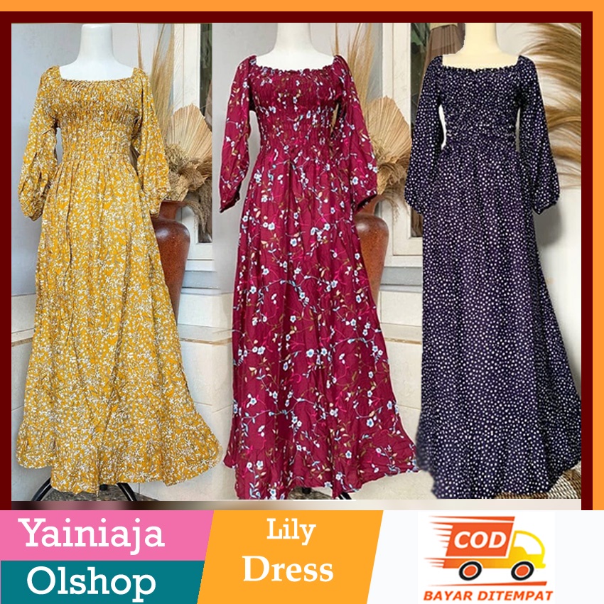 Baju Muslim Gamis Wanita Syari Murah Meriah bahan katun Terbaru