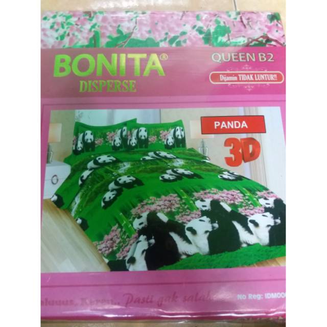 Sprei BONITA 160x200cm PANDA