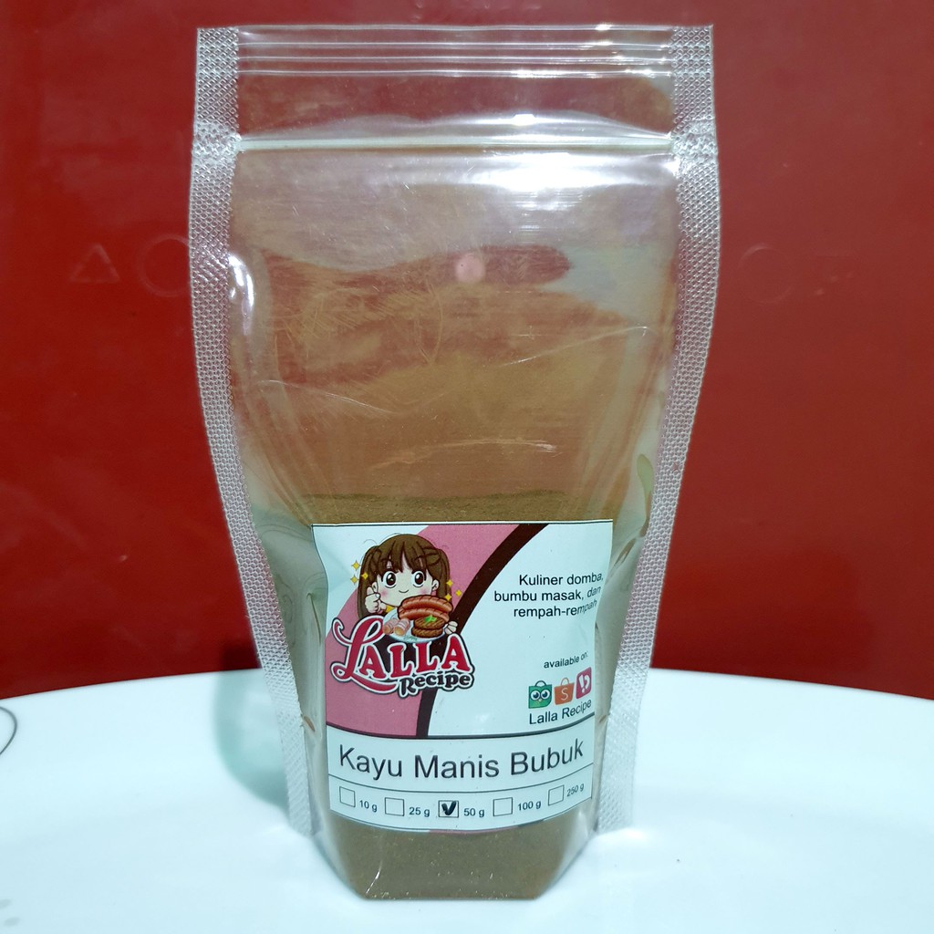 

Kayu Manis Bubuk 50 gram / Cinnamon Powder 50 gram