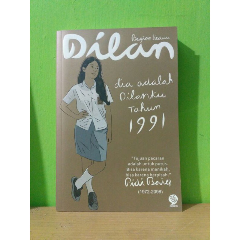 Jual Novel Dilan 1991 Original By Pidi Baiq Indonesia|Shopee Indonesia