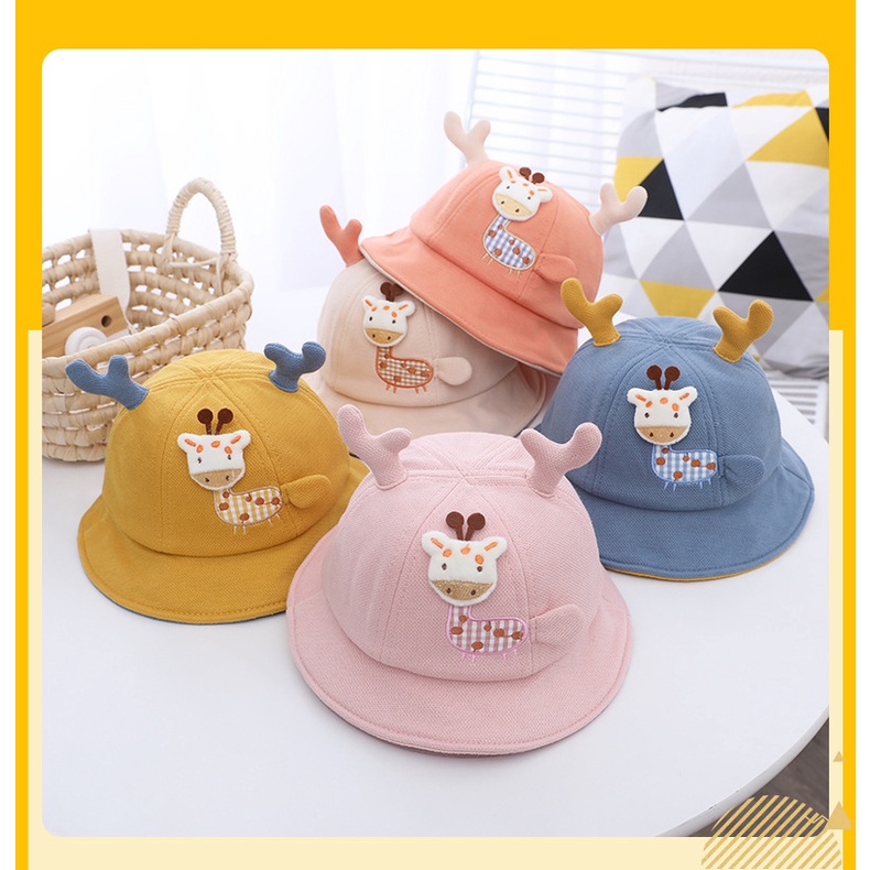 Topi Bucket Bayi Topi Anak Bayi Import Victori Fashion Baby Bucket Hat