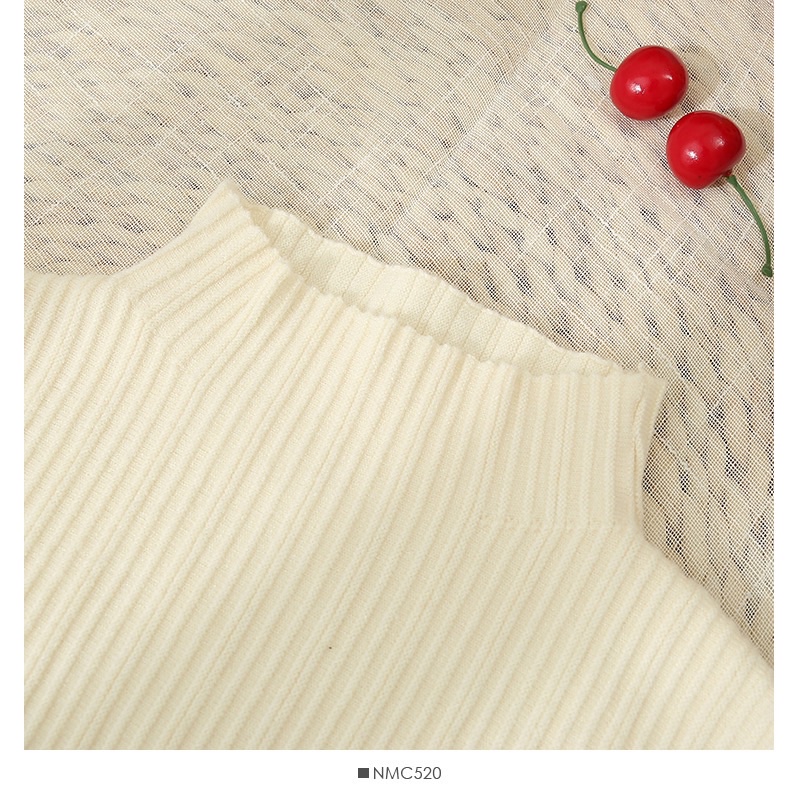 TURTLE NECK KNIT TOP  WINTER OUTFIT DALAMAN MX967