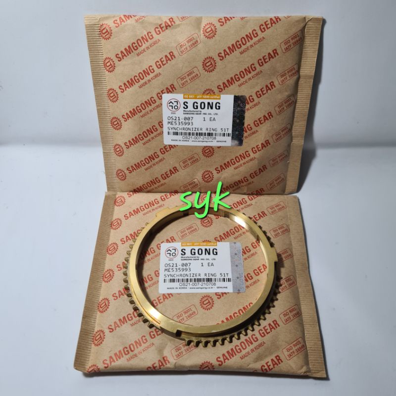 RING SYNCHRONIS ASSY PS125 NEW HDX ME535993 ORI SAMGONG made in KOREA