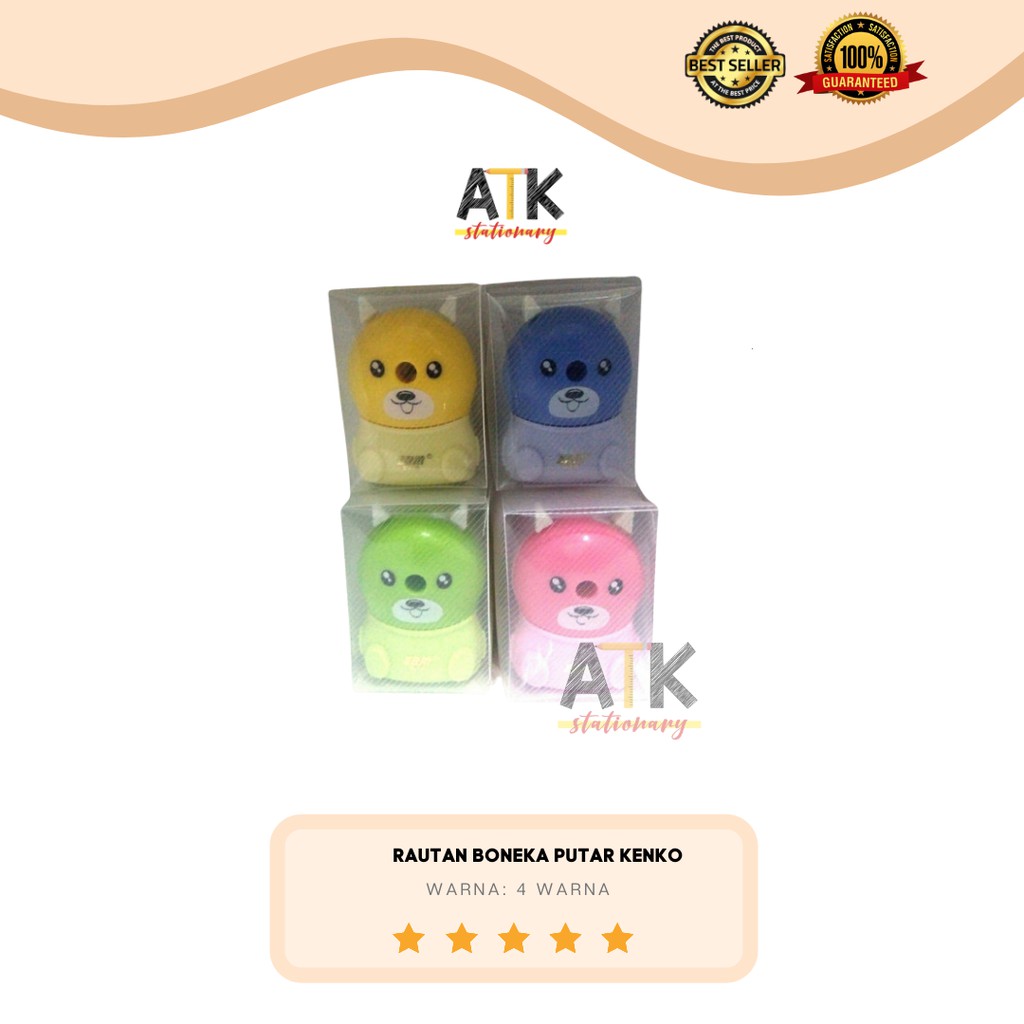 

Rautan Pensil Boneka Putar Kenko