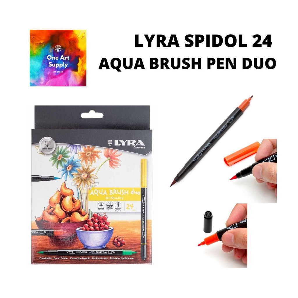 

LYRA SPIDOL AQUA BRUSH DUO PEN 24