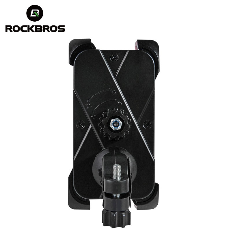 BISA COD Rockbros Holder Sepeda Smartphone Rotasi 360 Derajat Model 1 - CH-01 - Black