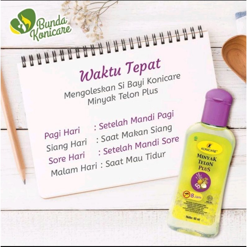 MINYAK TELON KONICARE PLUS &amp; BIASA (UNGU &amp; KUNING ) 60 / 125 ML