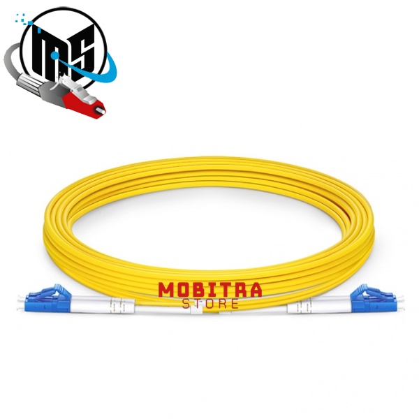 Patch Cord LC-LC SM 3m | Fiber Optic LC/UPC-LC/UPC Single Mode Duplex 3 Meter