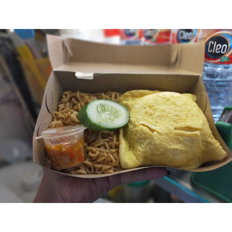 

nasi mie geprek