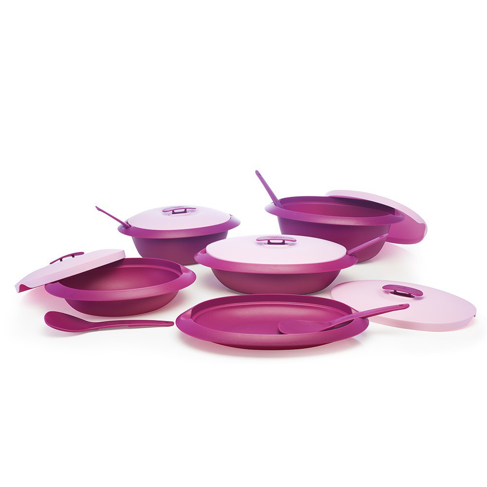 

Amethyst Complete Serving Set Tempat Makanan