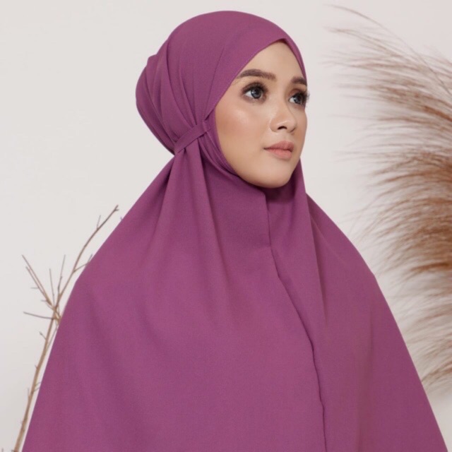 HIJAB BERGO  KERUDUNG MARYAM  DIAMOND L JILBAB  MARYAM  