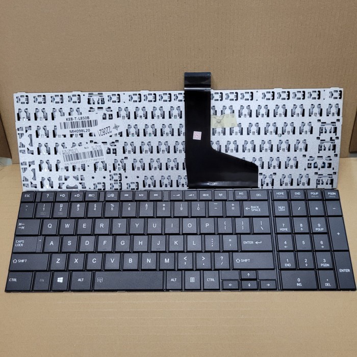 Keyboard Laptop Toshiba C800 C800D C805 C830 C835 C840 C845 C845D