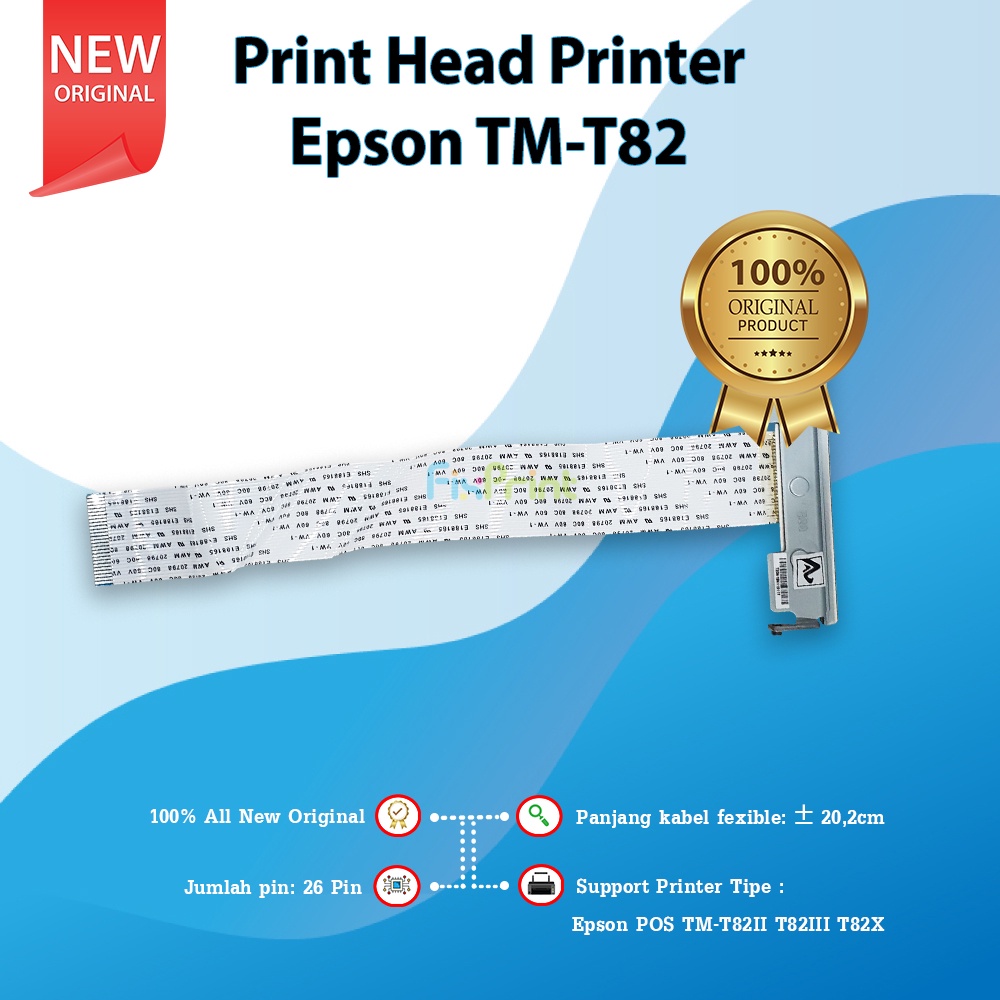 Print Head Printer Epson TM-T82 Printhead TMT82 TMT 82 TM T82II T82III