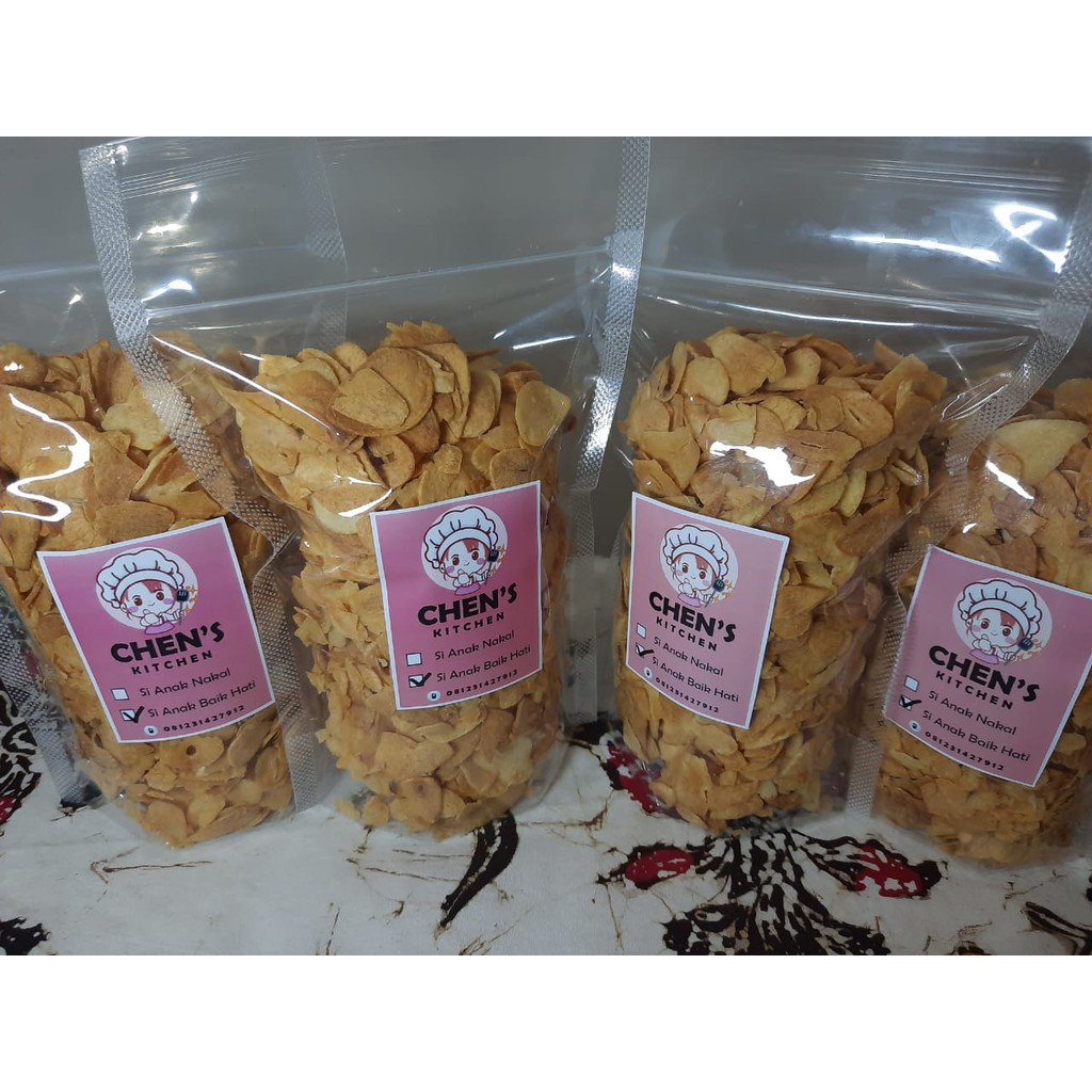 

Chen's Kitchen Bawang Putih Goreng 100% Murni Tanpa Tambahan Tepung