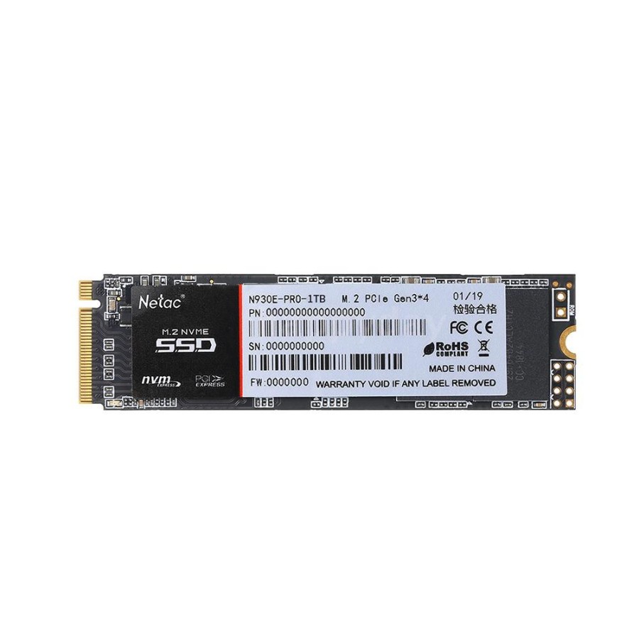 Netac SSD N930E PRO M.2 2280 NVMe PCIe3 x4 1TB / SSD 1TB Original