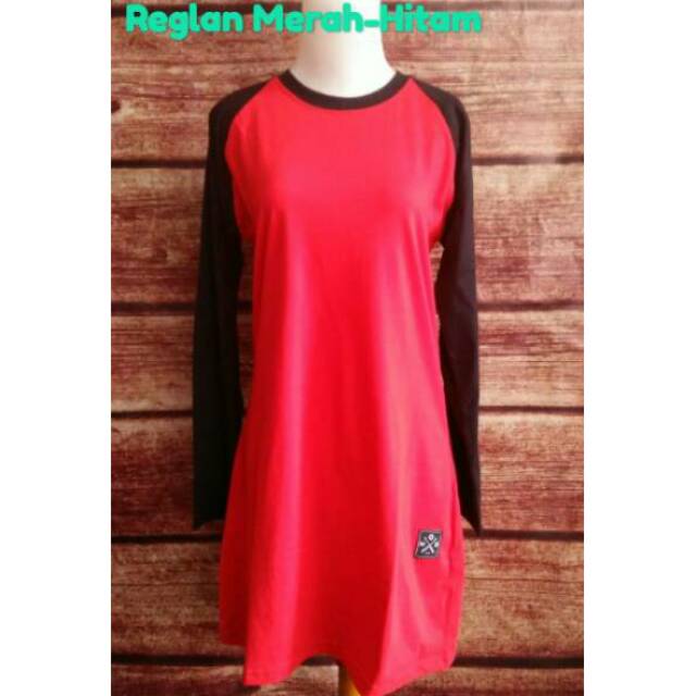 Download S Xxxl Kaos Polos Tunik Muslimah Reglan Seragam Olah Raga Size S Xxxl Shopee Indonesia