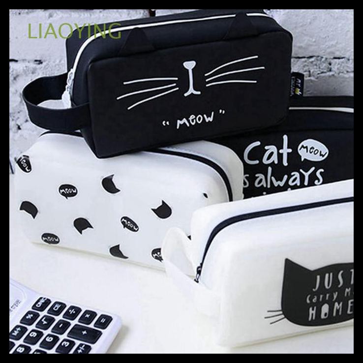 

BARU CUTE NEW COIN POUCH COSMETIC ZIPPER PEN PENCIL BAG PAKET ALAT TULIS MURAH