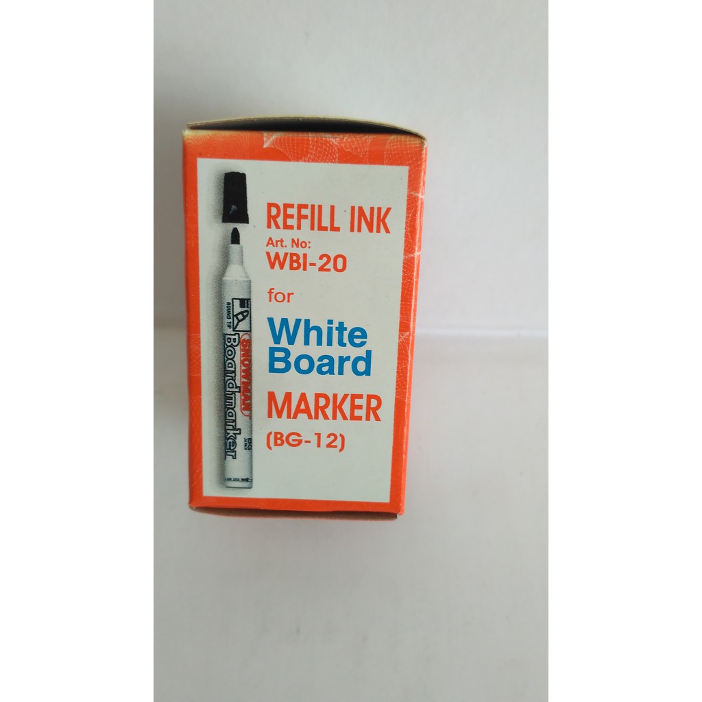 

Tinta Refil Spidol Snowman Hitam