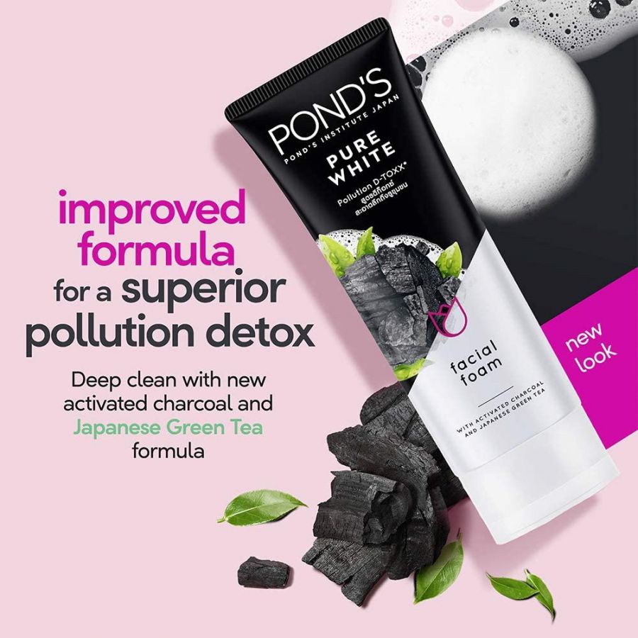 POND'S / PONDS PURE BRIGHT FACIAL FOAM - 50GR