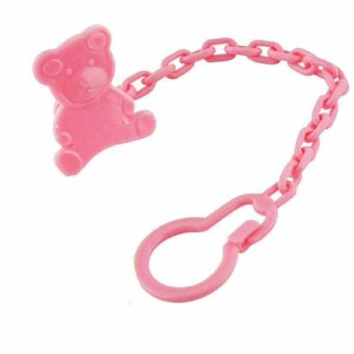 Tali Gantungan Empeng Baby Klip Rantai Penjepit Dot Bayi Teether Clipper Pacifier Holder