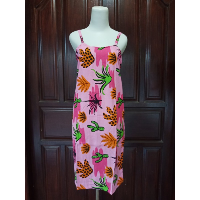 DASTER NARINI TANGGUNG TALI SATU ANEKA MOTIF-Sea Pink