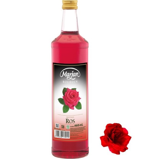 

Marjan Boudoin Syrup Rose 460 Ml